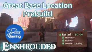Enshrouded Best Base Location | Mid Game | Brittlebush - Kindlewastes