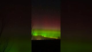 Northern Lights Over Lake Huron