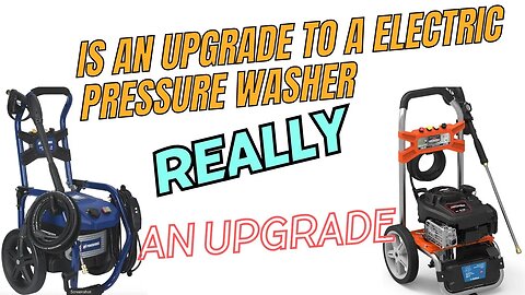 IS UPGRADING TO AN ELECTRIC PRESSURE WASHER REALLY AN UPGRADE ??? #pressurewasher #powerhorse