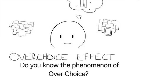 Do you know the phenomenon of Over Choice #phenomenon #overchoice #didyoukonw #foryou #usa #views