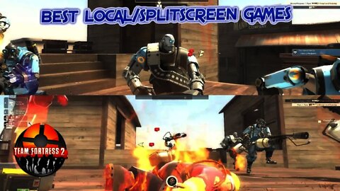 Team Fortress 2 Multiplayer - Splitscreen Coop [Gameplay] #1
