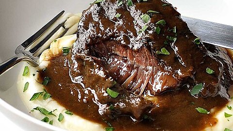 Slow Cooked Beef Cheeks in Red Wine Sauce|Cooking Made Easy