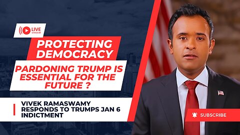 Vivek Ramaswamy Responds to Trumps Jan 6 Indictment