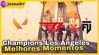 T1 x FUT Esports Mapa 1 Pearl VALORANT Champions Los Angeles