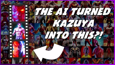 I trained an AI with Kazuya (Textual Inversion)