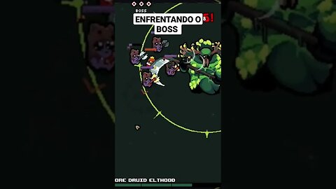 Enfrentando o boss #justking #shorts #roguelike #vampiresurvivor #pixelgaming