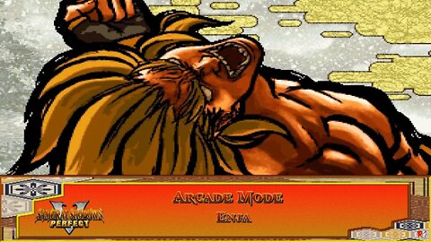 Samurai Shodown V: Perfect - Arcade Mode: Enja