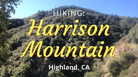 Hike #15: Harrison Mountain, San Bernardino Mountains (San Bernardino NF), CA