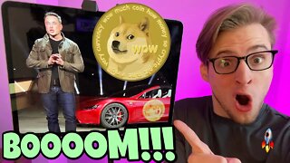 Elon Musk Dogecoin Tesla Acceptance!!!