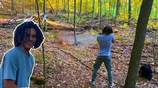 Carving Pumpkins with a Shotgun!