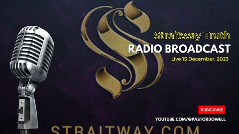 Stratiway Truth Radio Broadcast 2023-12-15