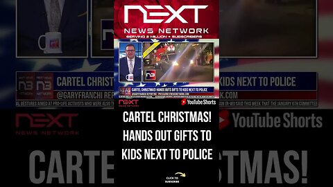 Cartel Christmas! Hands Out Gifts To Kids Next To Police #shorts