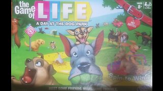 Game of Life: A Day At The Dog Park Board Game (2020, Hasbro) -- What's Inside