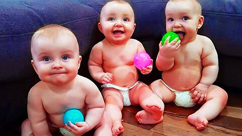 New 30 Minutes - Hilarious Baby Twins Best of November
