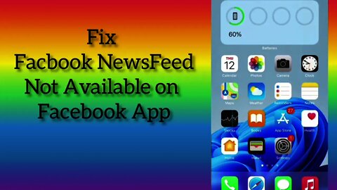 Facebook News Feed Not Showing On Facebook App || new feed isn't available right now problem fixed