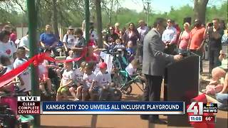 KC Zoo unveils all inclusive playground