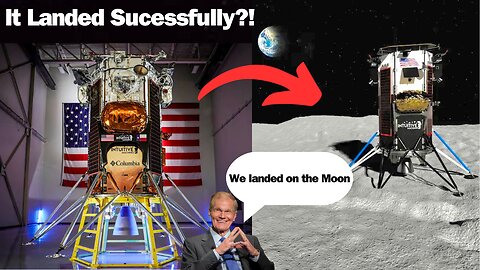 EPIC SUCCESS: NASA's Lunar Lander Odysseus Lands Safely! What Happened Next Will Blow Your Mind!