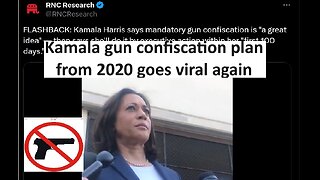 Kamala Gun confiscation statement from 2020 goes viral again