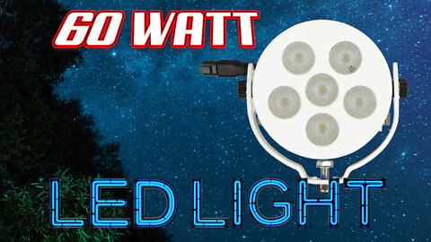 Portable LED Light for Commercial and Industrial Applications
