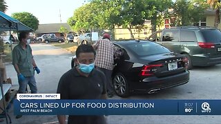 Food distribution in West Palm Beach