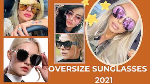 Oversize Sunglasses 2021 / Lentes de Sol 2021