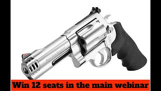 SMITH & WESSON X-FRAME SERIES MODEL 460V REVOLVER MINI #3 For 12 Seats In The The Main Webinar