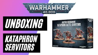 Unboxing Adeptus Mechanicus: Kataphron Servitors