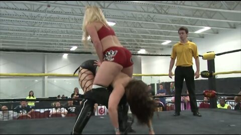 Women's Wrestling: 'Allison Kay' vs. 'Kimber Lee' Womens Wrestling Match. Weed And Wrestling