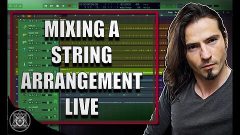 Mixing a String Arrangement Live Part 2 | Mixing On Logic pro X
