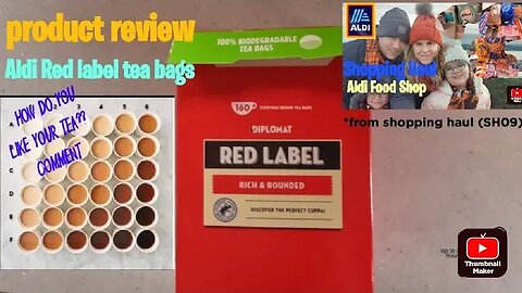 how do you like your tea? product review from shopping haul (SH09) Red label tea bags #reviews #fyp