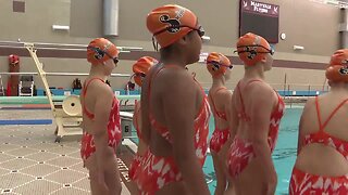 Swimkins program providing opportunities for synchronized swimmers