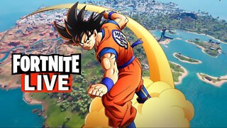 FORTNITE Live Gameplay [PC] Going SUPER SAIYAN!