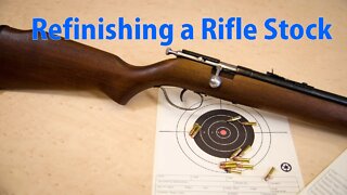How to Refinish a Rifle Stock - woodworkweb