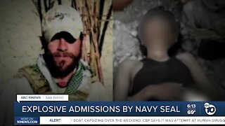 Explosive admissions by Navy SEAL