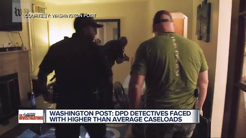 WaPo investigation finds Detroit Police detectives' caseloads are higher than average