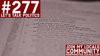 Bible Q-n-A 277: Let's Talk Politics