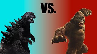 Godzilla Vs. Kong EPIC TOY BATTLE (4K)