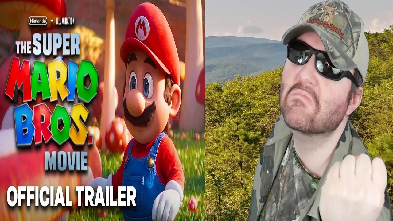 The Super Mario Bros Movie Official Teaser Trailer Reaction Bbt