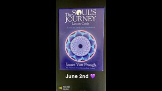 June 2nd oracle card: peace