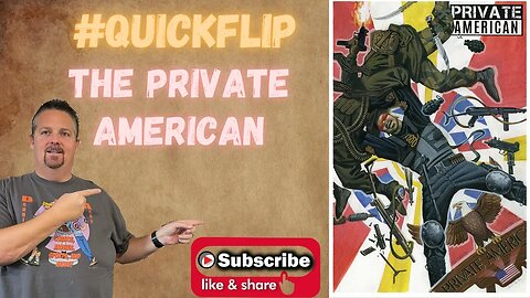 THE PRIVATE AMERICAN Big Studios #QuickFlip Comic Review Mike Baron, Richard Bonk #shorts