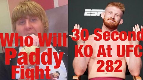 Bo Nickal Will KO Jamie Pickett In 30 Seconds UFC 282! Paddy Pimblett Next Fight! Chimaev Next Fight