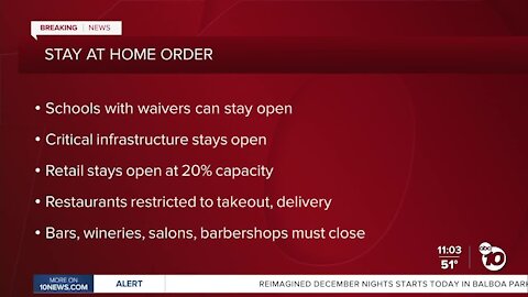 Stay at home order to take effect