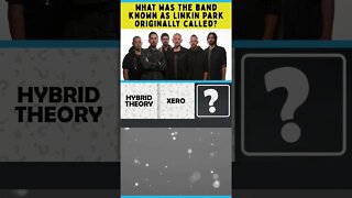 What was the band known as Linkin Park originally called? #shorts #trivia #music #linkinpark