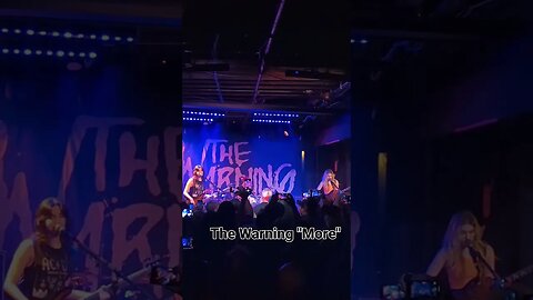 The Warning "More" #thewarning #thewarningarmy #more #thewarninglive @TheWarning @TheWarningArmy