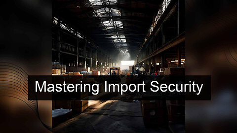 Understanding the Customs Broker's Contribution to Importer Security Filing