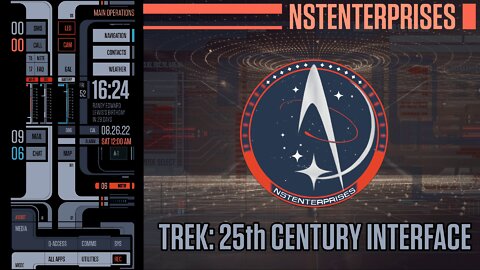 TREK: 25th Century Interface (Not official Star Trek, "LCARS" or affiliated with CBS or Paramount)