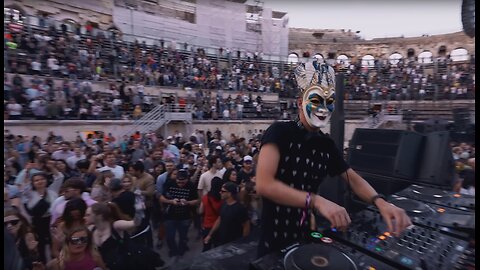 Boris Brejcha at Arènes de Nîmes, in France for Cercle