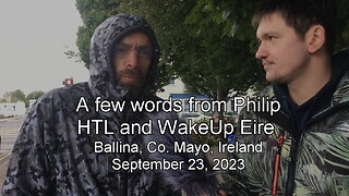 A few words from Philip - HTL and WakeUp Eire in Ballina