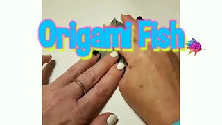 Origami Fish #jessicabailey