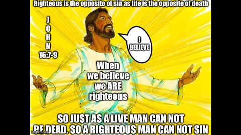 WHEN PAUL SAID A RIGHTEOUS MAN CAN NOT SIN- 1Cor.10:21-23